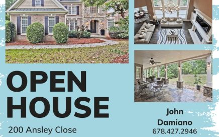 Don’t Forget! Open House in Roswell 10/10!