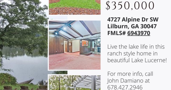 Price Reduction on Lake Lucerne Home!