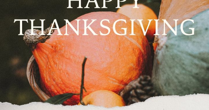 Happy Thanksgiving!