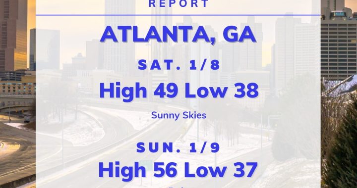 TPG Weekend Outlook 1/8-1/9