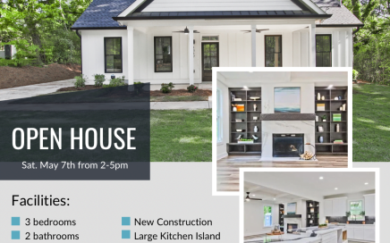 Open House Sat. May 7th