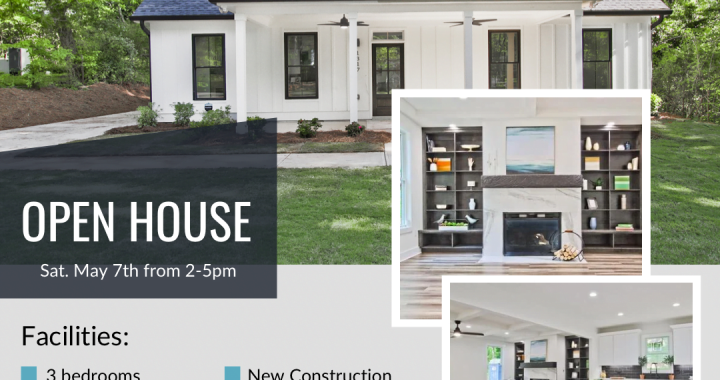 Open House Sat. May 7th
